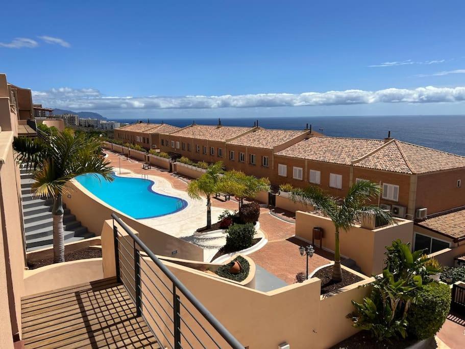 Casa Adosada De Lujo Con Piscina Y Vistas Al Mar Santa Cruz de Tenerife Ngoại thất bức ảnh